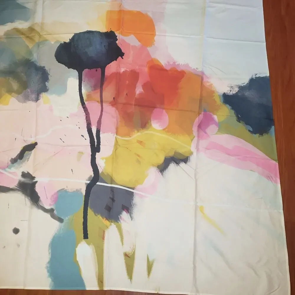 Society6 Flower Abstract Fabric Panel Wall Hanging Home Art Decor 58